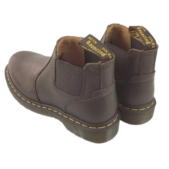 Dr. Martins 2976 Lo Rogue Leather Chelsea Boots - Picture 4 of 10